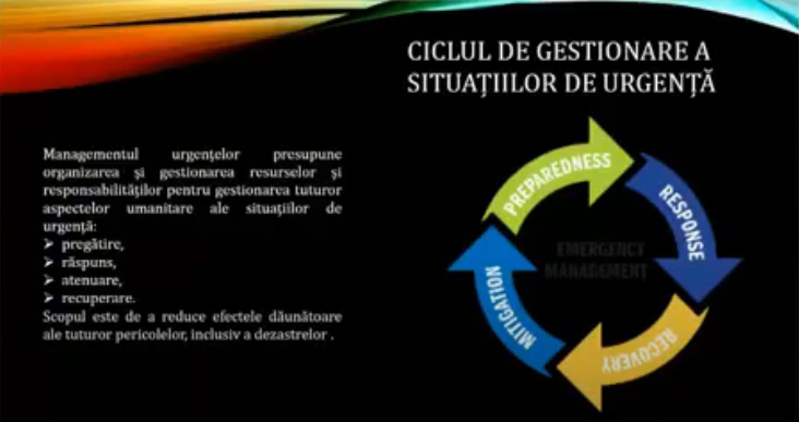 curs de instruire în urgențe de sănătate publică în contextul pandemiei COVID-19